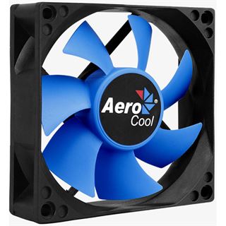 AeroCool Motion 8 80x80x25mm 2000 U/min 25.3 dB(A) schwarz