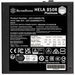 850 Watt Silverstone HELA 850R Modular