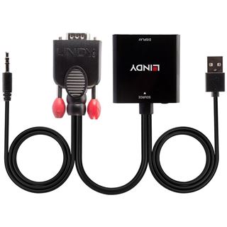 Lindy Konverter VGA & Audio an HDMI