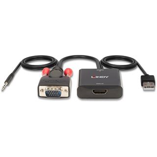 Lindy Konverter VGA & Audio an HDMI