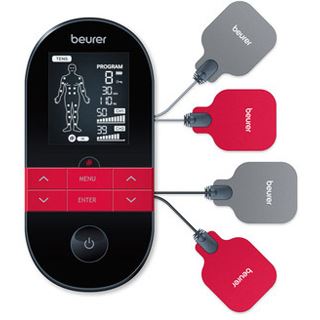 Beurer EM59 EMS/TENS Muskelstimulator 64663 elektrisch schwarz-rot