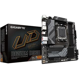 Gigabyte DS3H AMD B650 So.AM5 DDR5 mATX Retail