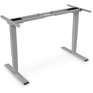 Digitus Height Adjustable Standing Desk Frame Dual motor 3-stages grey