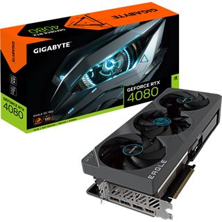 16GB Gigabyte GeForce RTX 4080 Eagle OC Aktiv PCIe 4.0 x16 1xHDMI /