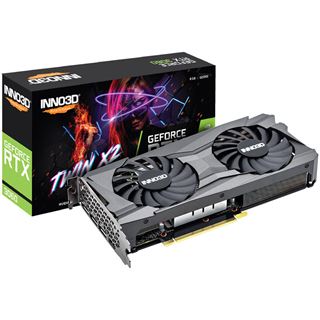 8GB INNO3D GeForce RTX 3060 Twin X2 LHR Aktiv PCIe 4.0 x16 (Retail)