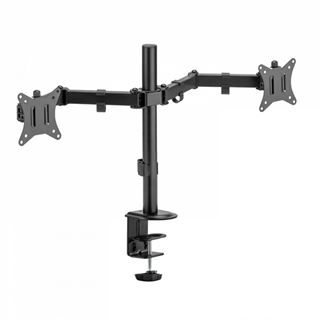 V7 Dual Monitor Clamp Desk Mount