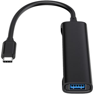 Conceptronic USB-Hub 4-Port 3.0 ->2xUSB-C/A o.Netzteil schwarz