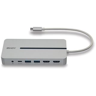 Lindy DST-Mx Duo, USB C Mini Laptop/Macbook Docking