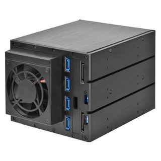 Silverstone SST-FS304-12G Externes 3,5-Zoll-Geh&auml;use, 4-Bay -