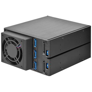 Silverstone SST-FS303-12G Externes 3,5-Zoll-Geh&auml;use, 3-Bay -