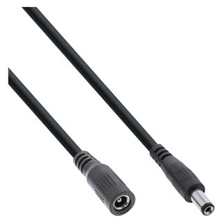 (€9,80*/1m) 0.50m InLine DC Verlängerungskabel DC-Stecker