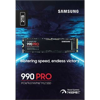 2TB Samsung 990 PRO M.2 PCIe 4.0 3D-NAND TLC (MZ-V9P2T0BW)