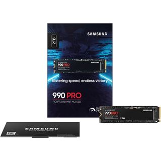 2TB Samsung 990 PRO M.2 PCIe 4.0 3D-NAND TLC (MZ-V9P2T0BW)