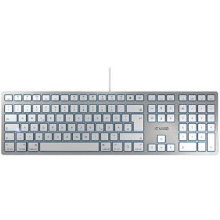 CHERRY KC 6000 Slim for Mac JK-1620DE-1 USB Deutsch silber