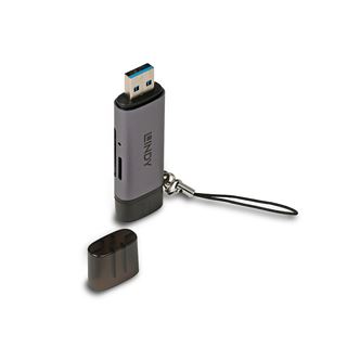 Lindy USB 3.2 Kartenleser, Typ C & A, SD/Micro SD