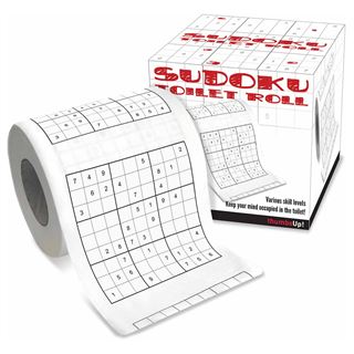 ThumbsUp! Toilettenpapier "Sudoku" 15m/150Blatt weiß