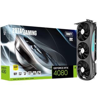 16GB ZOTAC GeForce RTX 4080 Trinity OC Aktiv PCIe 4.0 x16 (Retail)
