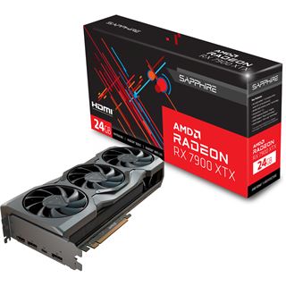 24GB Sapphire Radeon RX 7900 XTX GAMING Aktiv PCIe 4.0 x16 (Lite