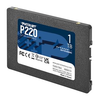 1TB Patriot P220 2.5" (6.4cm) SATA 3D-NAND TLC (P220S1TB25)