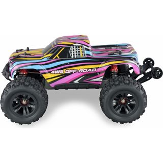 Amewi RC Auto HyperGo Monstertruck Li-Po 1050mAh bunt/14+