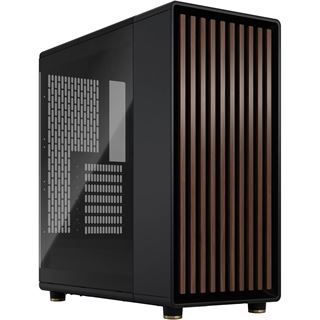 Fractal Design North Charcoal TG Dark Midi Tower schwarz