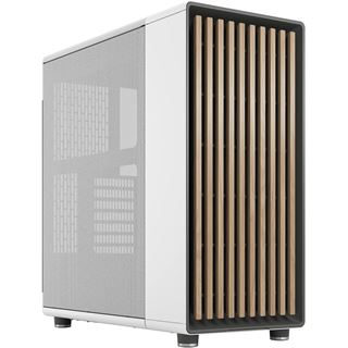 Fractal Design North Chalk White Midi Tower schwarz/weiss