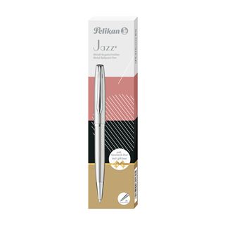 Pelikan Kugelschreiber Jazz Noble Elegance K36 Silber Faltschachtel
