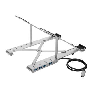 TARGUS AWU100205GL Notebookstaender USB 10-15,6" silber