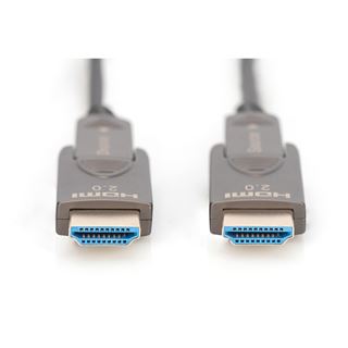 (€6,89*/1m) 10.00m Digitus HDMI Glasfaserkabel Hybrid HDMI auf