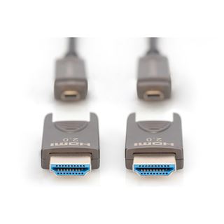 (€4,59*/1m) 15.00m Digitus HDMI Glasfaserkabel Hybrid HDMI auf