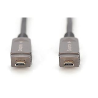 (€4,59*/1m) 15.00m Digitus HDMI Glasfaserkabel Hybrid HDMI auf