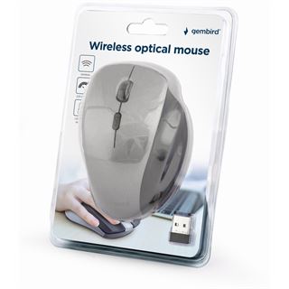 Gembird 6B-02 USB schwarz/grau (kabellos)