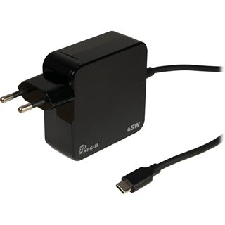 Inter-Tech Stecker-Netzteil PD-2065 65W USB-C schwarz