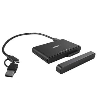 Lindy USB 3.2 Typ C - M.2 NVMe & SATA SSD Docking&Sata Stat.