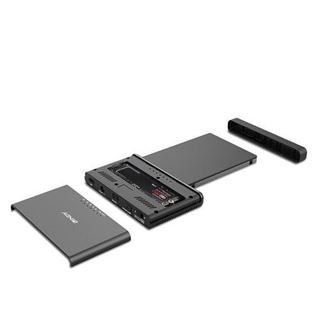 Lindy USB 3.2 Typ C - M.2 NVMe & SATA SSD Docking&Sata Stat.