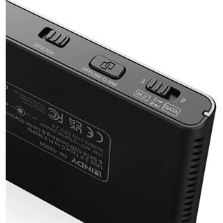 Lindy USB 3.2 Typ C - M.2 NVMe & SATA SSD Docking&Sata Stat.