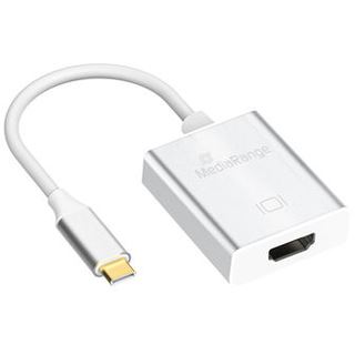 (&euro;1.390,00*/1m) 0.01m MediaRange HDMI Konverter USB C Stecker