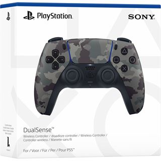 Sony PS5 DualSense Wireless Controller grey camouflage