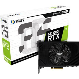 8GB Palit GeForce RTX 3050 StormX Aktiv PCIe 4.0 x8 (Retail)