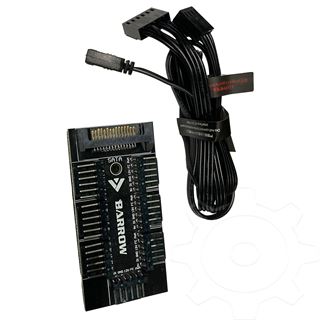 Barrow Lüfter und RGB Hub