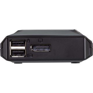 ATEN Technology US3312 2-Port USB-C 4K DisplayPort KVM-Switch mit