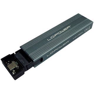 LC-Power M.2 LC-M2-C-MULTI-3 USB3.2 M.2-SSD-Gehäuse (NVMe &