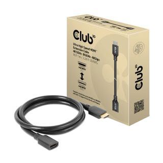 (&euro;17,90*/1m) 1.00m Club 3D HDMI Verl&auml;ngerungskabel Ultra