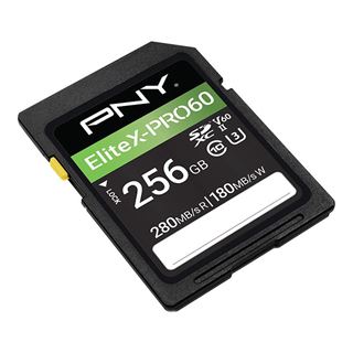 256GB PNY XC SD Card X-PRO 60 Class 10 UHS-II retail