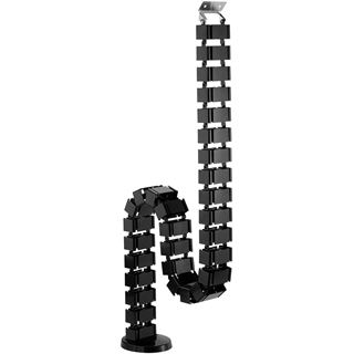 InLine Kabelkanal flexibel f&uuml;r h&ouml;henverstellbare Tische, 4