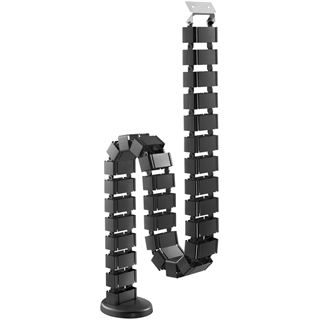 InLine Kabelkanal flexibel f&uuml;r h&ouml;henverstellbare Tische, 4