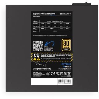 1000 Watt Endorfy Supremo FM5 Gold Modular 80+ Gold