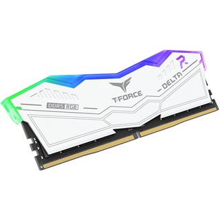 32GB TeamGroup T-Force Delta RGB weiß DDR5-5600 DIMM CL36 Dual