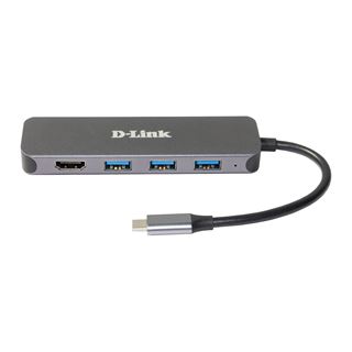 D-LINK 5-IN-1 USB-C HUB W HDMI