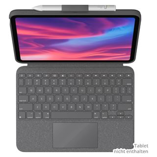 LOGITECH COMBO TOUCH FOR IPAD (10TH GEN) OXFORD GREY - DEU - CENTRAL